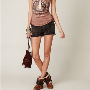 Free People Corduroy Cutoff Shorts